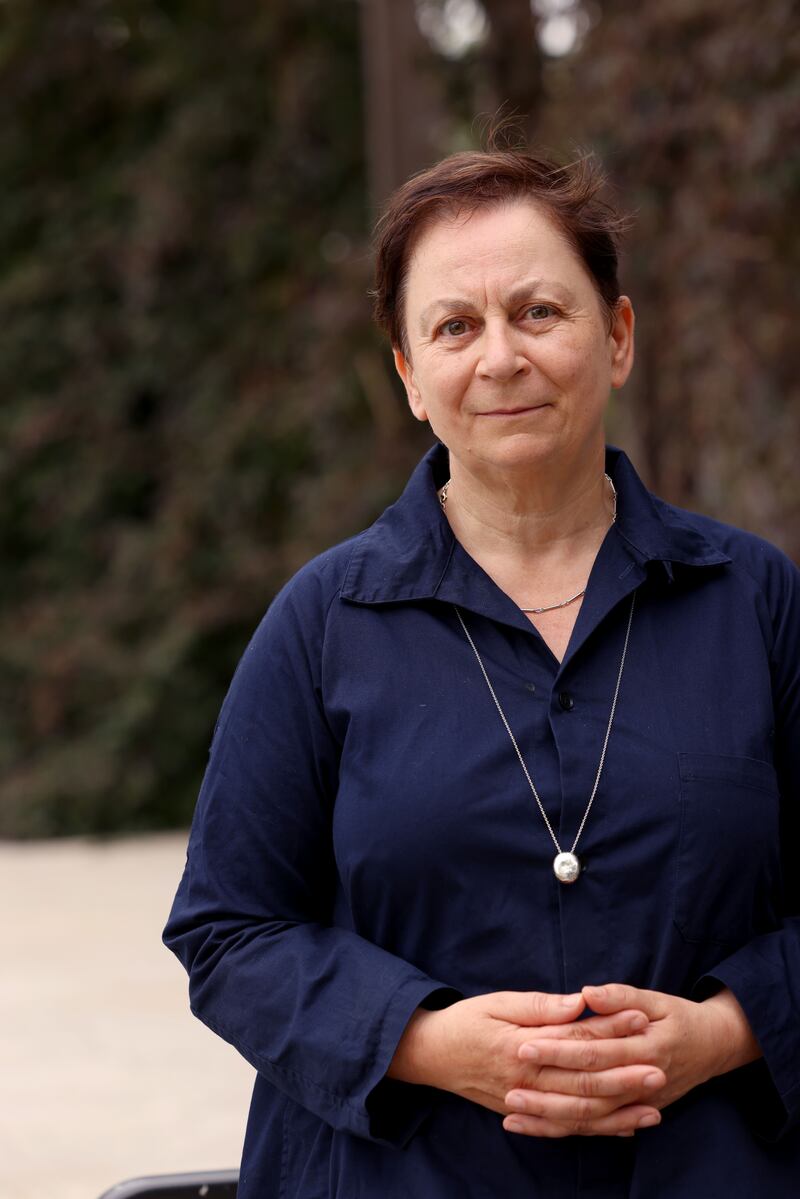 Anne Enright: 'Women are sticking their elbows out, or women are catching on to stuff really, I suppose.' Photograph: Dara Mac Dónaill