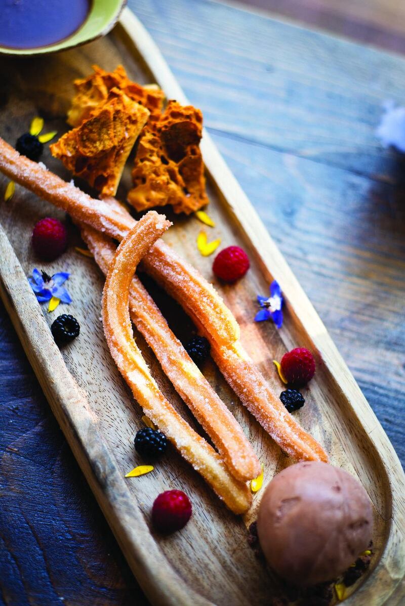 Churros.  Photograph: Julia Dunin