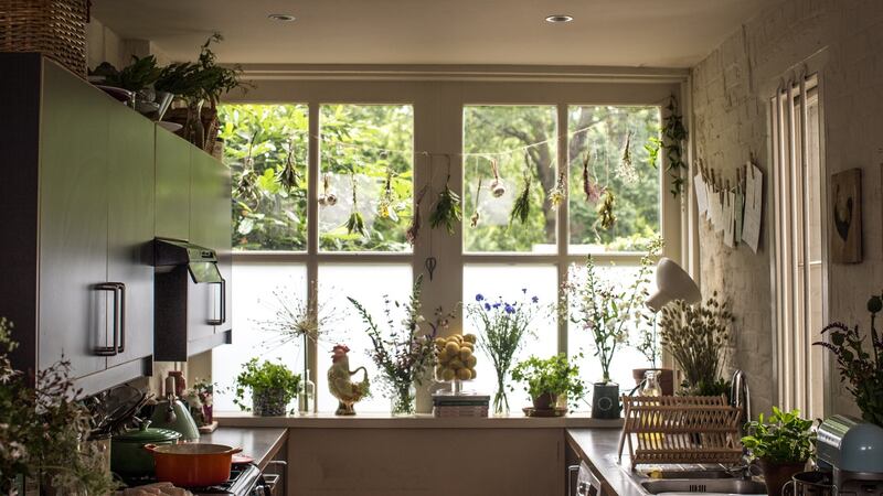 The kitchen is Clodagh McKenna’s favourite room. Photograph: Dora Kazmierak and Claire Menary