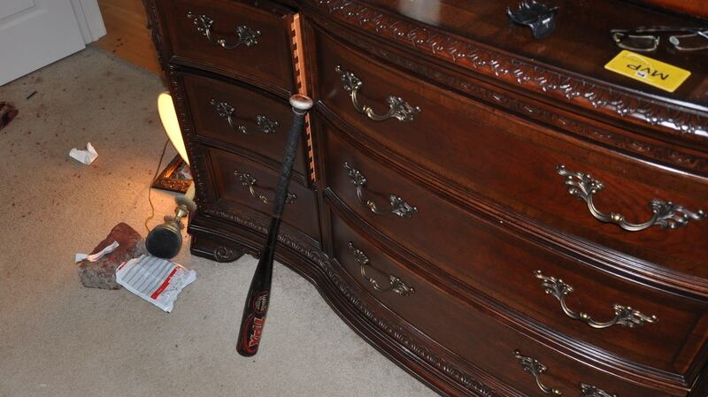 The baseball bat used in the killing of Jason Corbett
