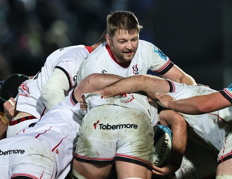 Iain Henderson will make a welcome return for Ulster against La Rochelle. Photograph: Billy Stickland/Inpho
