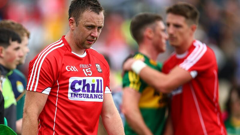 Paul Kerrigan of Cork after the game. Photo: Cathal Noonan/Inpho