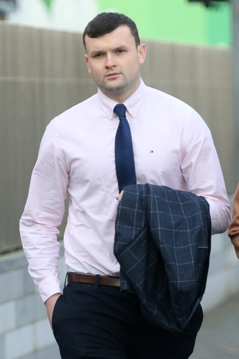 Cillian McCarthy at Limerick District Court. Photograph: Brendan Gleeson
