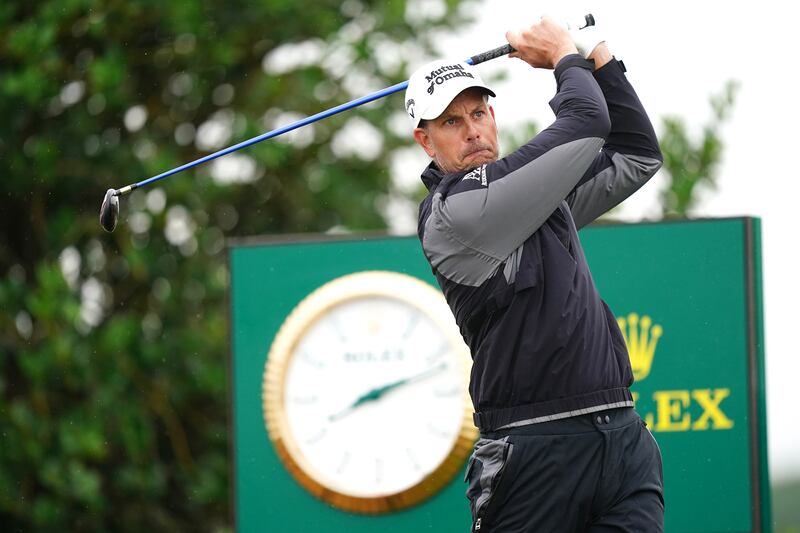 Sweden's Henrik Stenson. Photograph: David Davies/PA