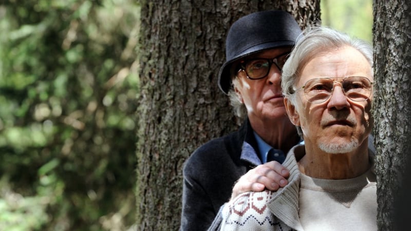 Michael Caine and Harvey Keitel in Youth