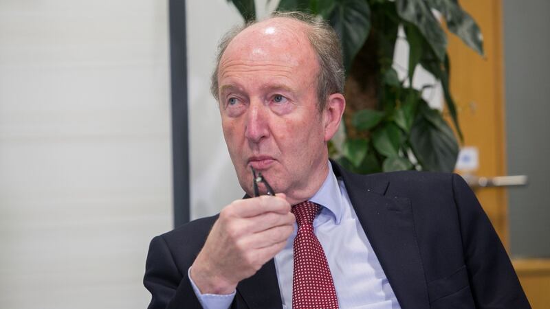 Minister for Transport Shane Ross: accused opponents of the Bill, including Independent Senators Michael McDowell and David Norris, of filibustering. Photograph: Gareth Chaney Collins