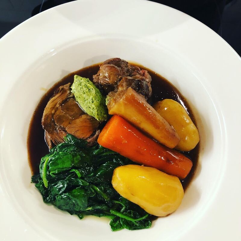 For this recipe you need to use a cheap cut that becomes tender and full of flavour when cooked slowly and gently for a long time in the oven.