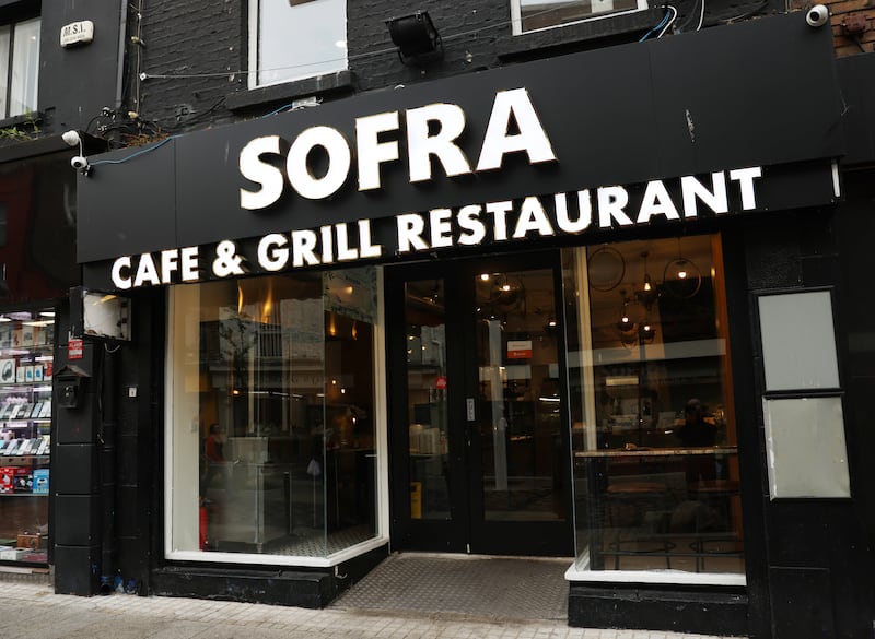 Sofra's exterior. Photograph: Bryan O'Brien