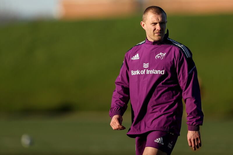 Keith Earls is available once again for Munster. Photograph: Ben Brady/Inpho