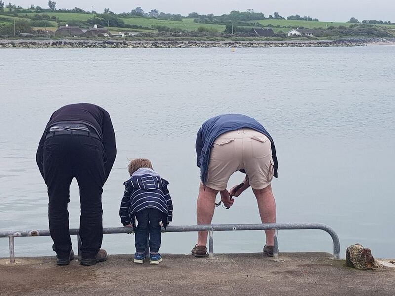 Summer Pix 2019: bottoms up! Fishing in Cahore, Co Wexford. Photograph: Lorna O’Neill