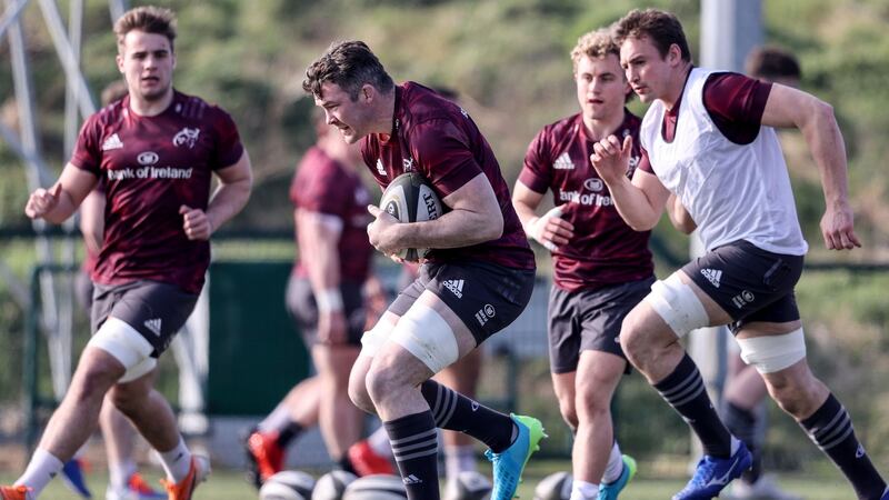 Ireland will have a full-strength squad - other than the suspended Peter O’Mahony - to pick from for the visit to Murrayfield. File photograph: Inpho