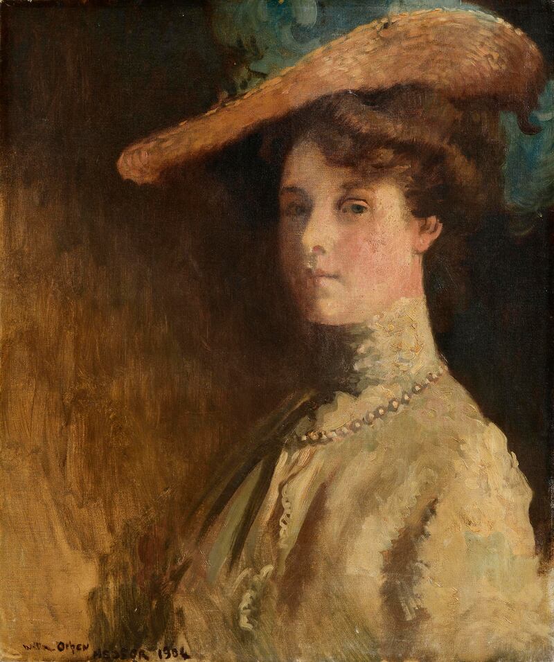 Portrait of Mrs Jessie Wertheimer (Nèe Trautz) by William Orpen 