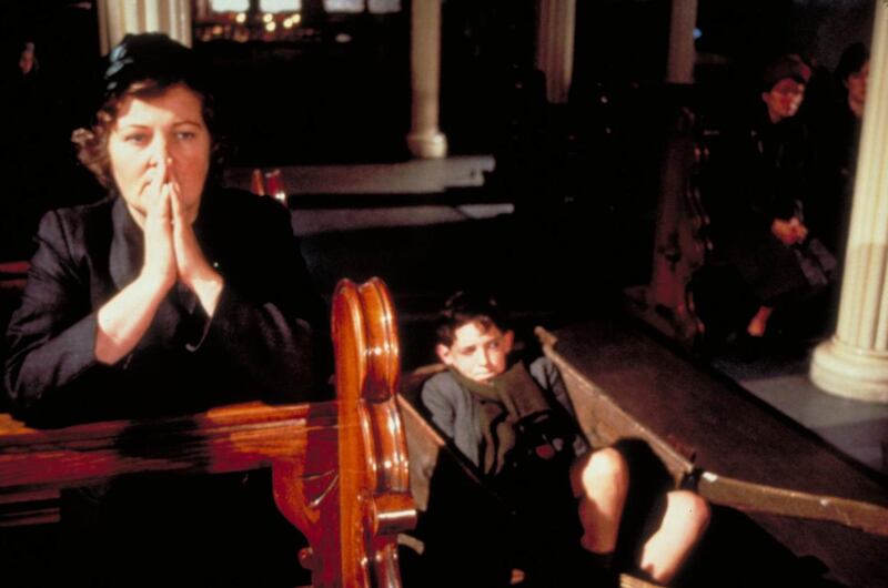 My Left Foot: Brenda Fricker and Hugh O’Conor, as young Christy Brown