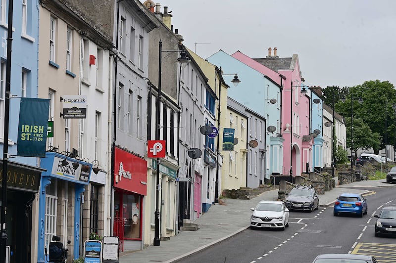 Irish Street, in the town centre. Photograph: Arthur Allison/Pacemaker