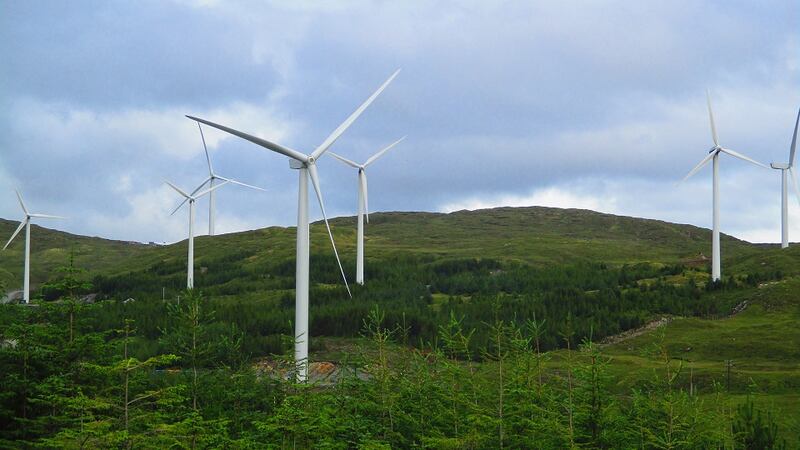 Energia’s largest windfarm in Meenadreen, Co Donegal