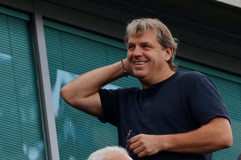Chelsea's US owner Todd Boehly did not have a good week. Photograph: Carlos Jasso/Getty Images