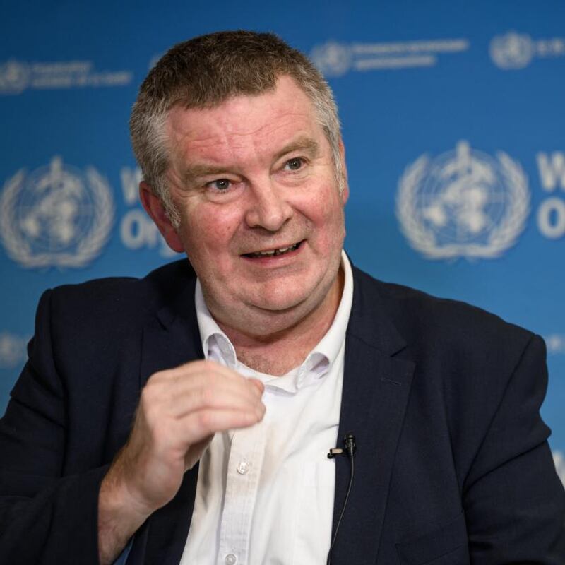WHO executive director of health emergencies Dr Michael Ryan. Photograph: Fabrice Coffrini/AFP via Getty
