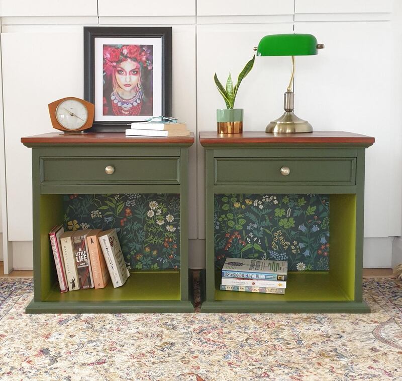 Restored lockers at the home of Karen Cafferky and Joe Hurl in Ballaghaderreen, Co Roscommon.
