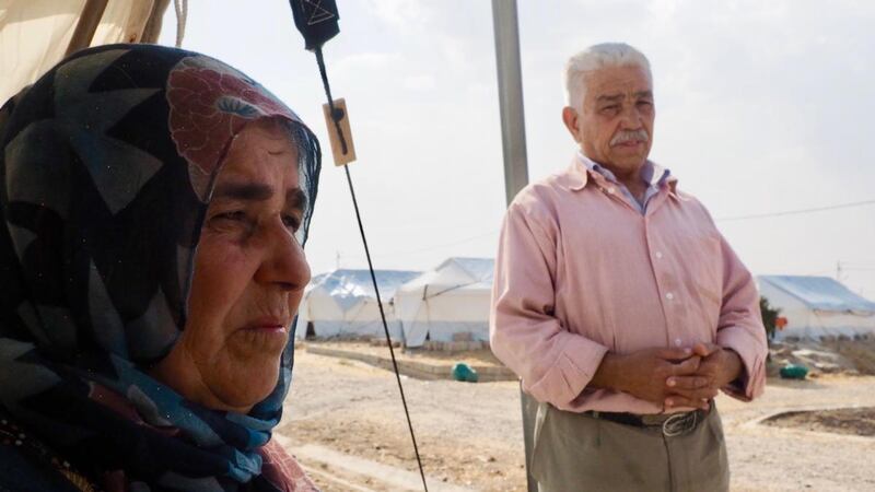 Zafi Mohamed Ali (61) and her husband, Mohamed Rasheed Khalil (66). Their existence was blown apart in 2013 when their son-in-law was beheaded. Photograph: Lorraine Mallinder