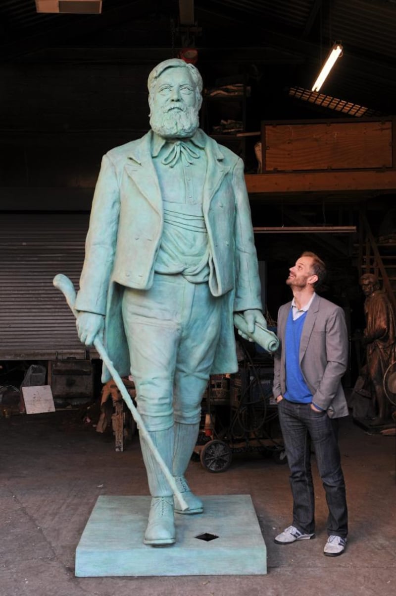 The Michael Cusack statue by Paul Ferriter