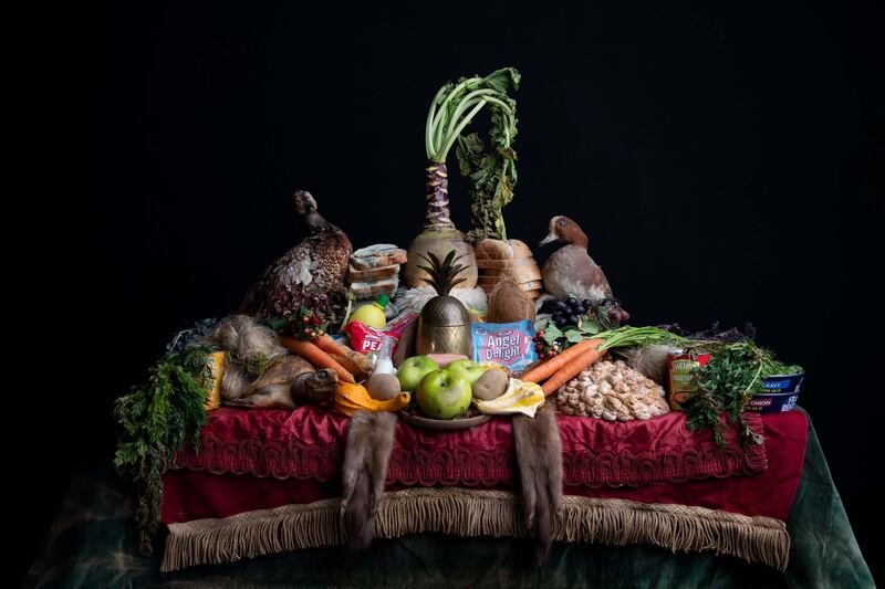 Harvest Thanksgiving by Debbie Godsell. Archival digital print on Hahnemühle photo rag paper