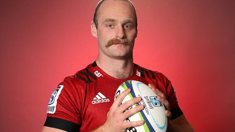 Irish prop Oli Jager is playing with the Crusaders in the Super Rugby competition. Photograph: Getty Images