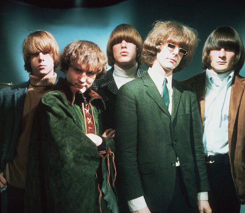 The Byrds in 1965: Chris Hillman, David Crosby, Mike Clark, Roger McGuinn and Gene Clark. Photograph: Hulton Deutsch/Corbis/Getty