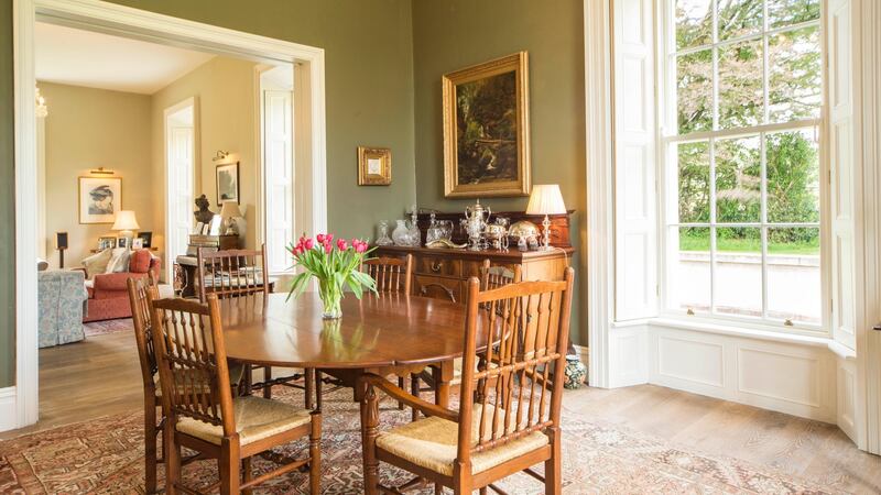 Dining room at Croneybyrne House