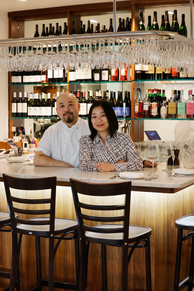 Alan and Elaine Wang of Brighton Road, a pretty much perfect neighbourhood restaurant. Photograph: Alan Betson

