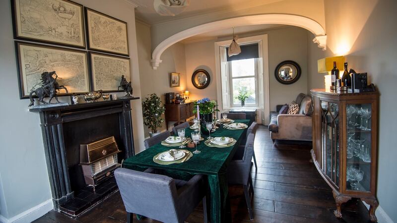 The home of interior designer Sara Cosgrave in  Dún Laoghaire, Co Dublin. Photograph: Brenda Fitzsimons