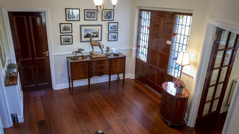 The hallway of No 11 Tresilian