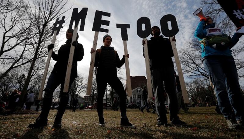 'The 'Me Too' movement has been hugely worthwhile and eye-opening thus far' Photograph: Brian Snyder/Reuters