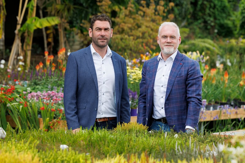 Brothers Barry and Fergal Doyle, Arboretum, a garden centre in Co Carlow