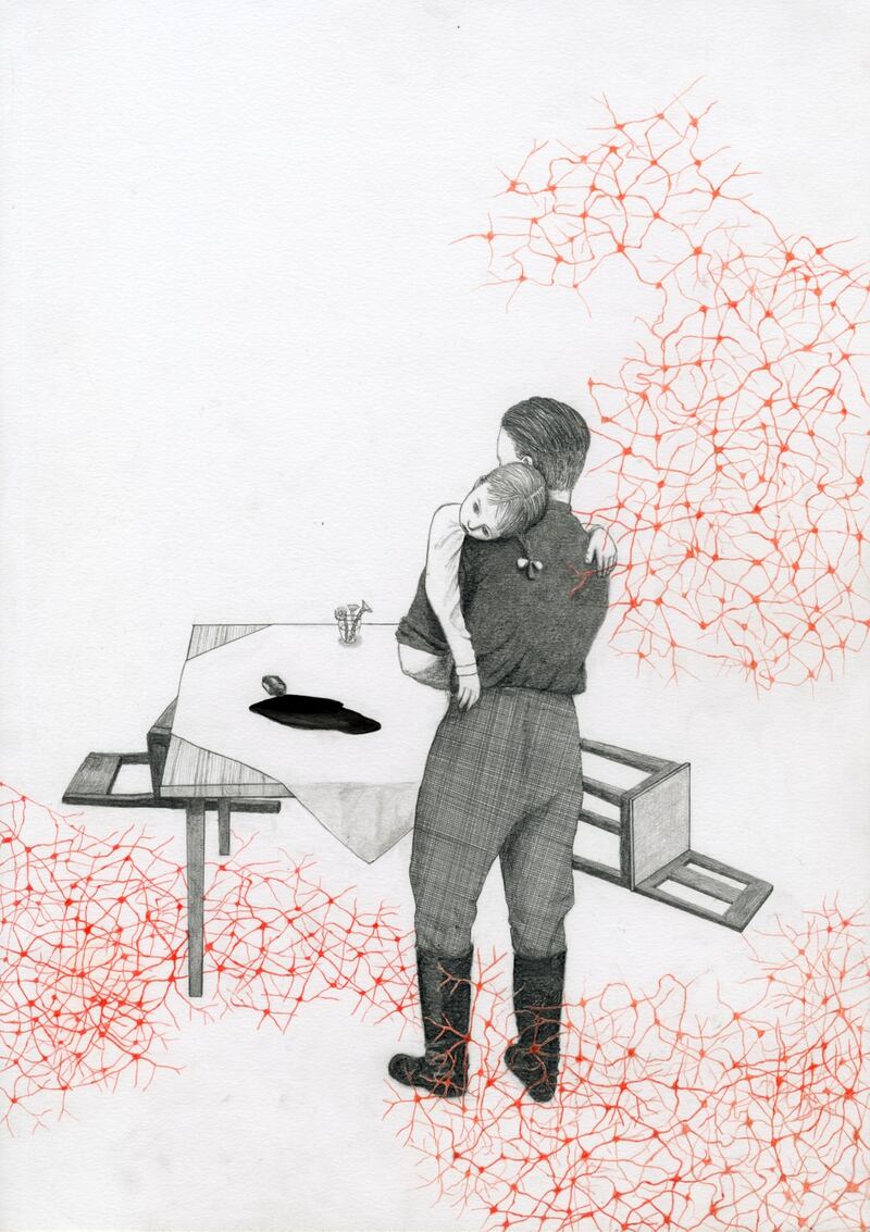 Dad’s nerves by Susanna Kajermo Törner