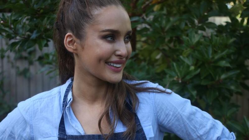 Cookbook author and model Roz Purcell