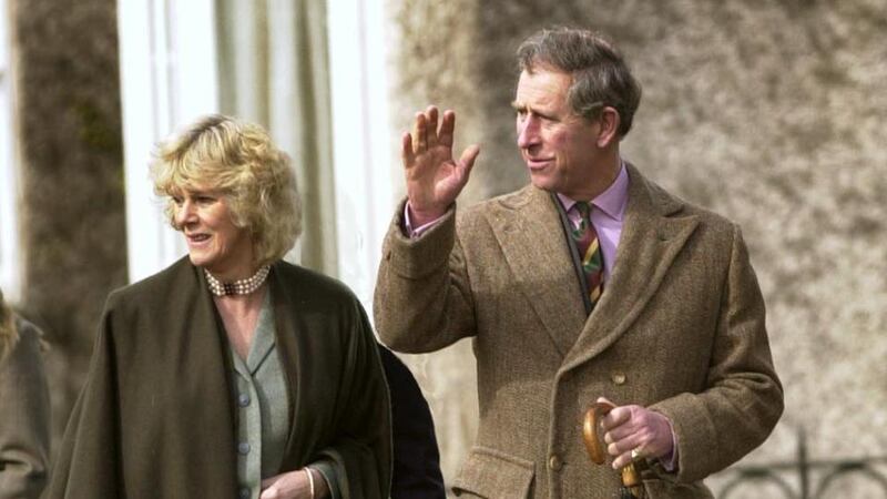 Prince Charles and Camilla Parker Bowles on a previous trip to Ireland arriving  at St Carthage’s Cathedral, Lismore, Co Waterford, in  2004. File photograph: Matt Kavanagh/The Irish Times