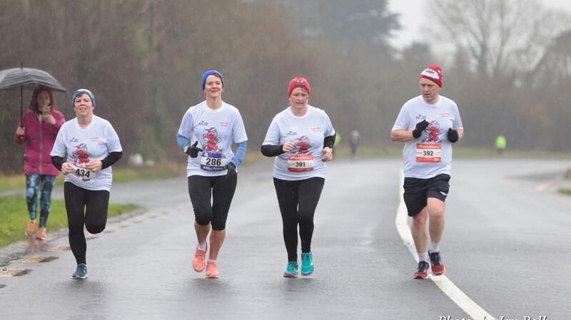 The Kildare Santa Dash is run in conjunction with a similar Santa Dash in Wicklow the week before and you can enter both and receive a joint medal.