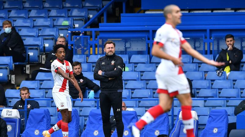 Southampton have shown faith in manager Ralph Hasenhuttl. Photograph: PA