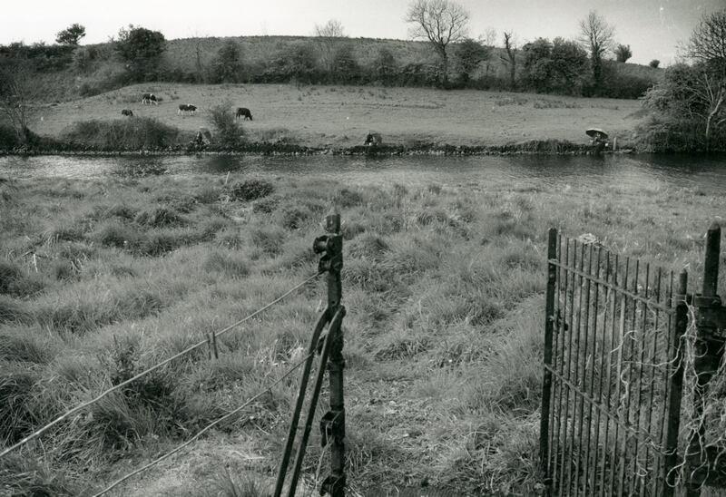 The gate to John McGahern's mother's house, Aughawillan, Co Leitrim. Photograph courtesy the McGahern Archive at University of Galway