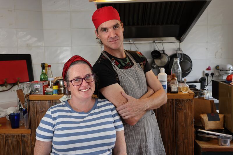 Assassination Custard owners Gwen McGrath and Ken Doherty. Photograph: Dara Mac Dónaill