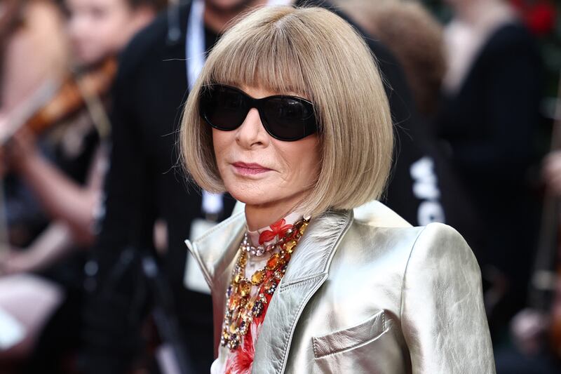 Anna Wintour: 'Sam has no idea who she is.' Photograph: Henry Nicholls/AFP via Getty