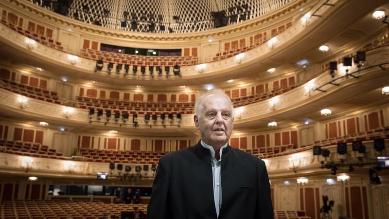 Staatsoper house conductor Daniel Barenboim. Photograph: Gordon Welters