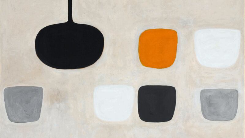 Detail from Still Life with Orange Note. Photographs: The Estate of William Scott