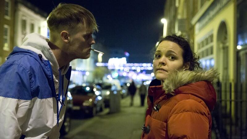 Shane Whisker and  Bairbre Nic hAodha in Beautiful Dreamers. Photograph:  Pat Redmond