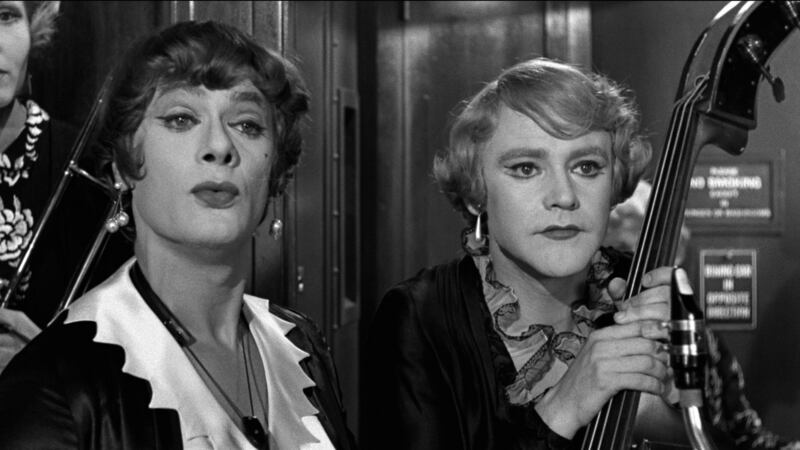 Tony Curtis and Jack Lemmon in ‘Some Like It Hot’. Photograph: Metro-Goldwyn-Mayer Studios Inc