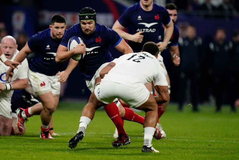 Francois Cros of France. Photograph: Dave Winter/Inpho 