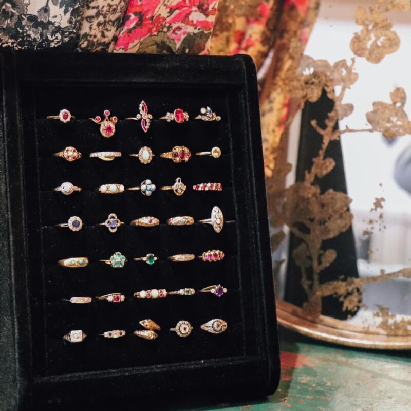 Vintage and antique rings from collected.ie at Billie + Oso