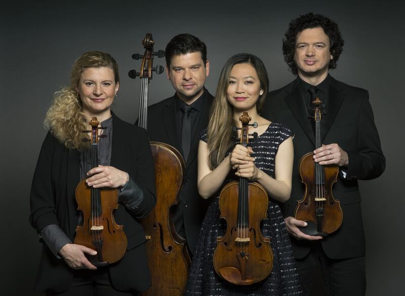 Prague's Pavel Haas Quartet performed at the National Concert Hall over the weekend. Photograph: Herbert Slavik