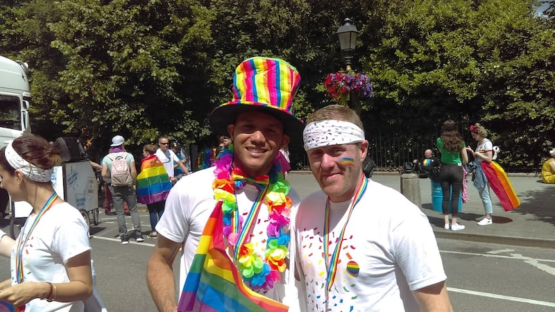 Tiago Silva and Alan O’Connor. Credit Ciarán D’Arcy.