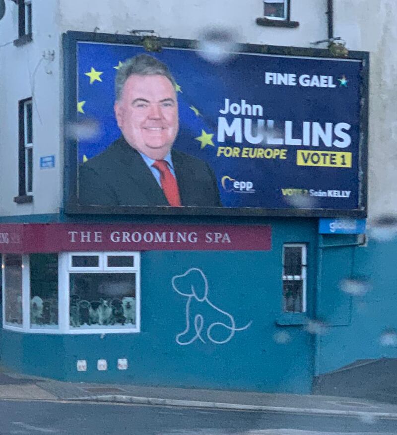 'We knew John Mullins’s campaign would go far and wide, but we didn’t think it would extend into Longford,' said a Fine Gael spokesperson
